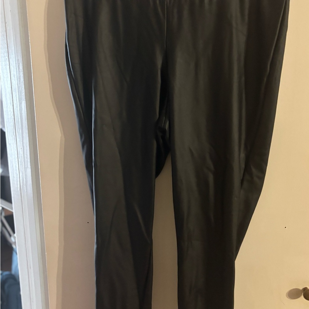 Torrid Black Faux Leather Leggings